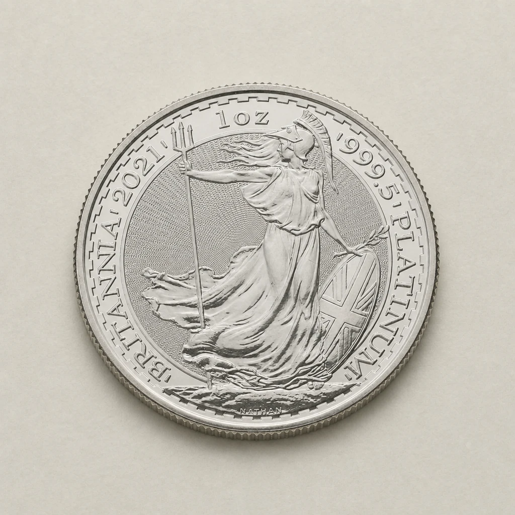 2021 1oz Platinum Britannia
