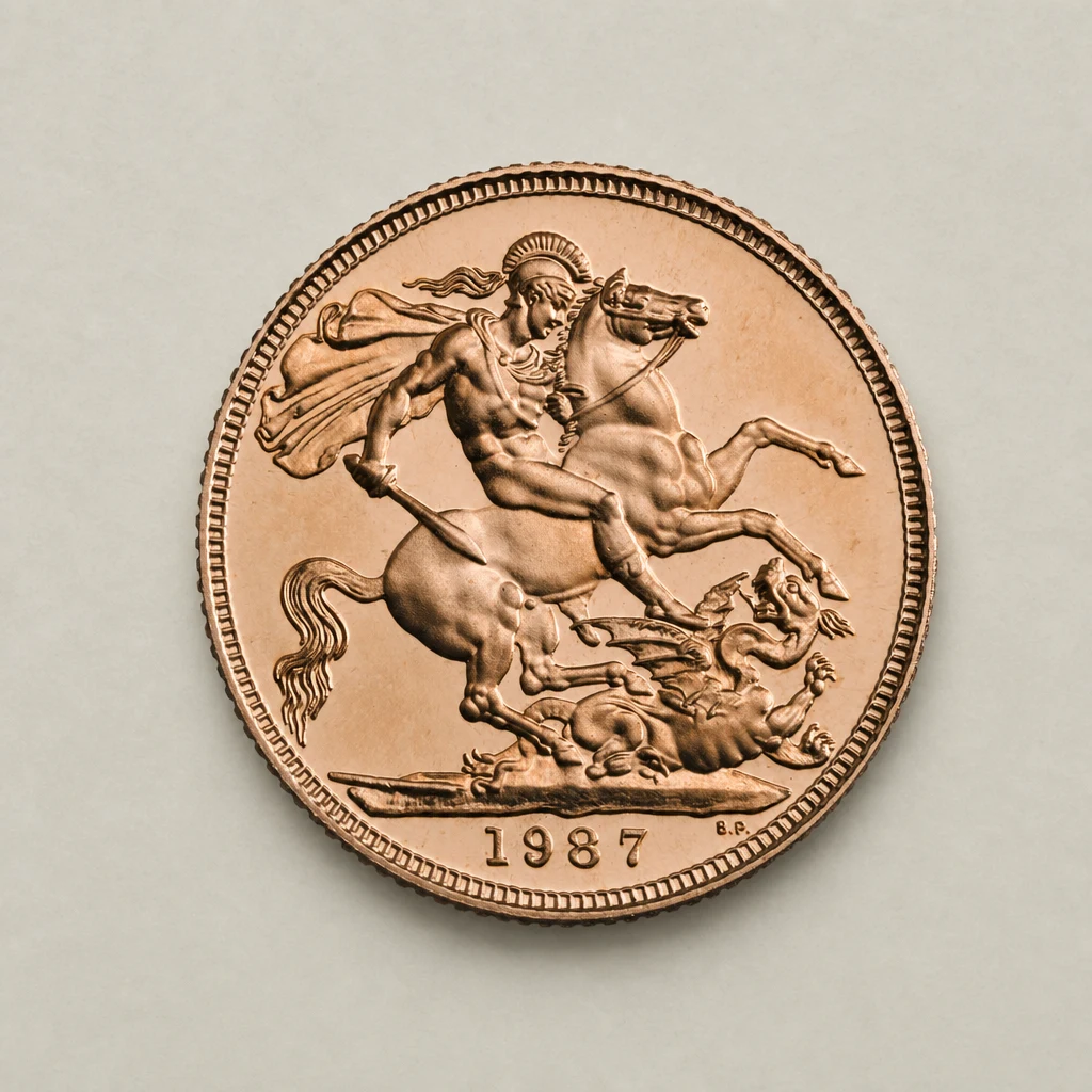 1987 Gold Proof Sovereign