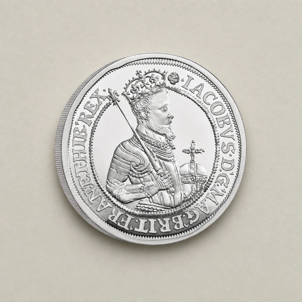 2022 5oz Silver Proof British Monarchs James I