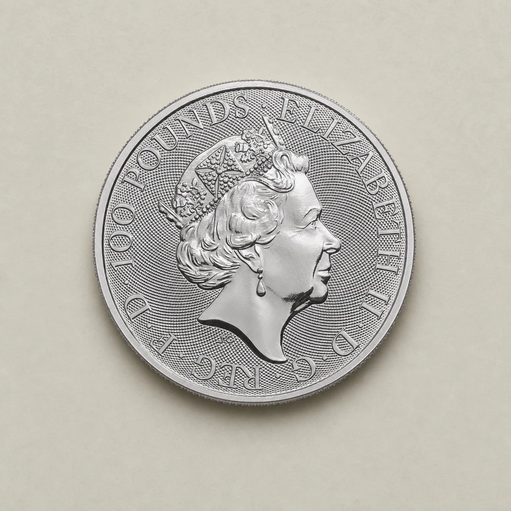 2018 1oz Platinum The Queen's Beasts Griffin of Edward III