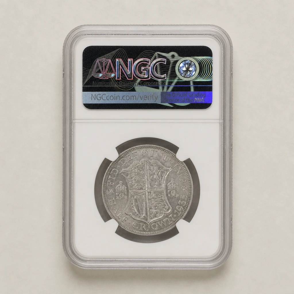 1935 Silver Half Crown NGC MS64
