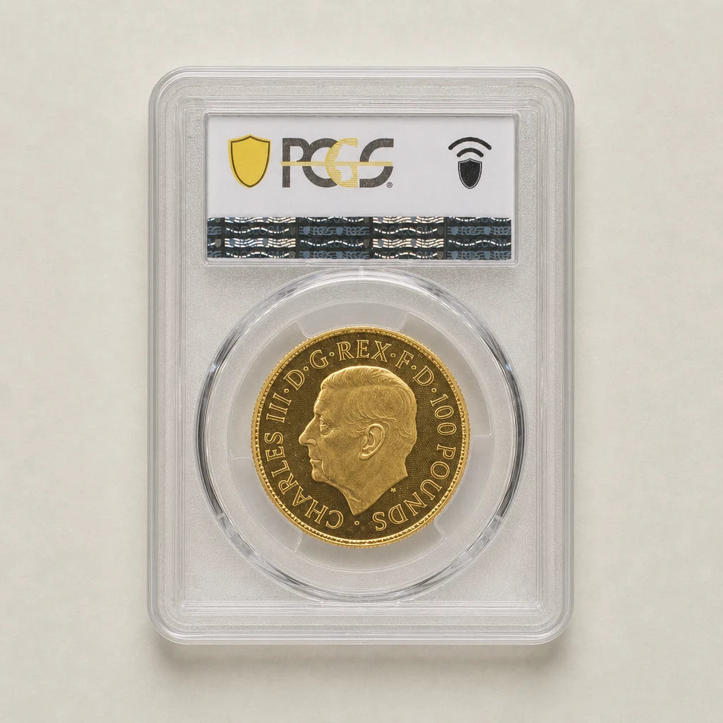 2025 1oz Gold The British Lion PCGS MS69
