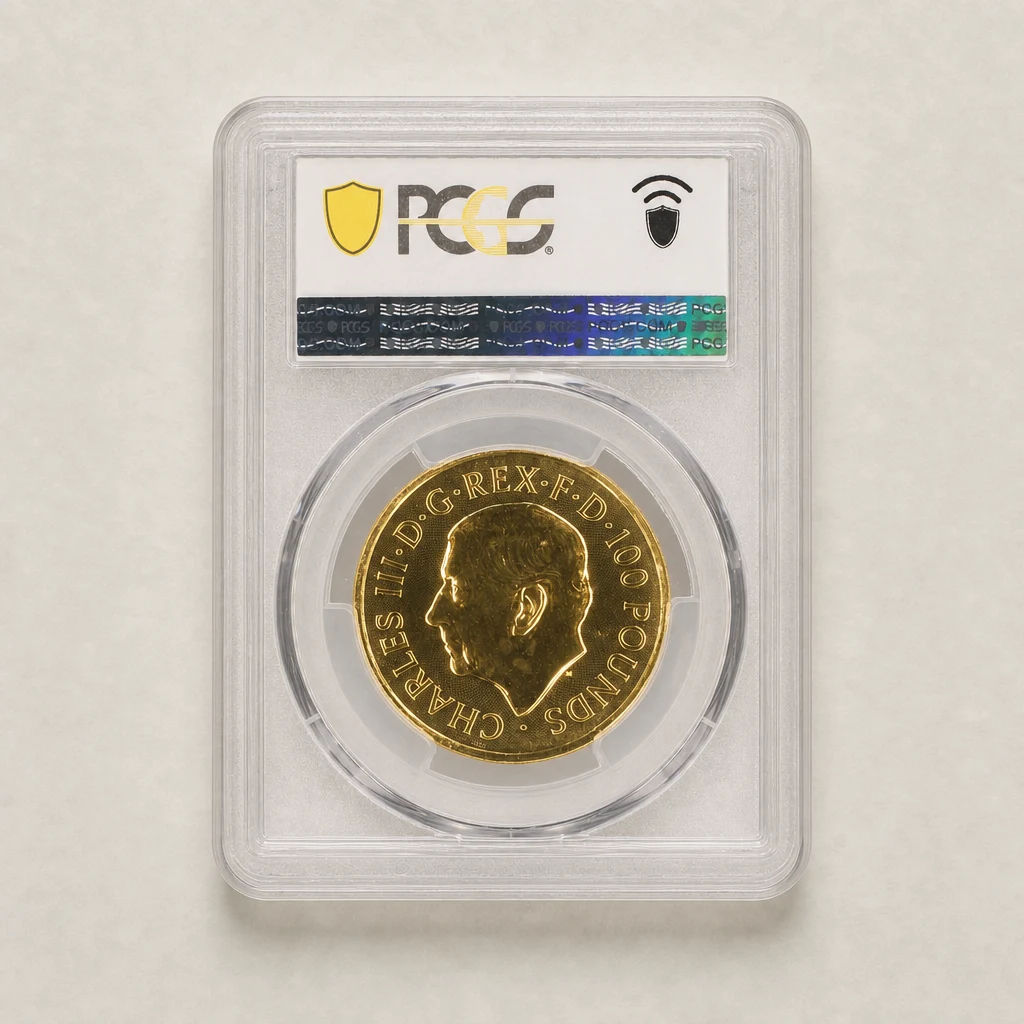 2024 1oz Gold The Tudor Beasts Seymour Unicorn PCGS MS68