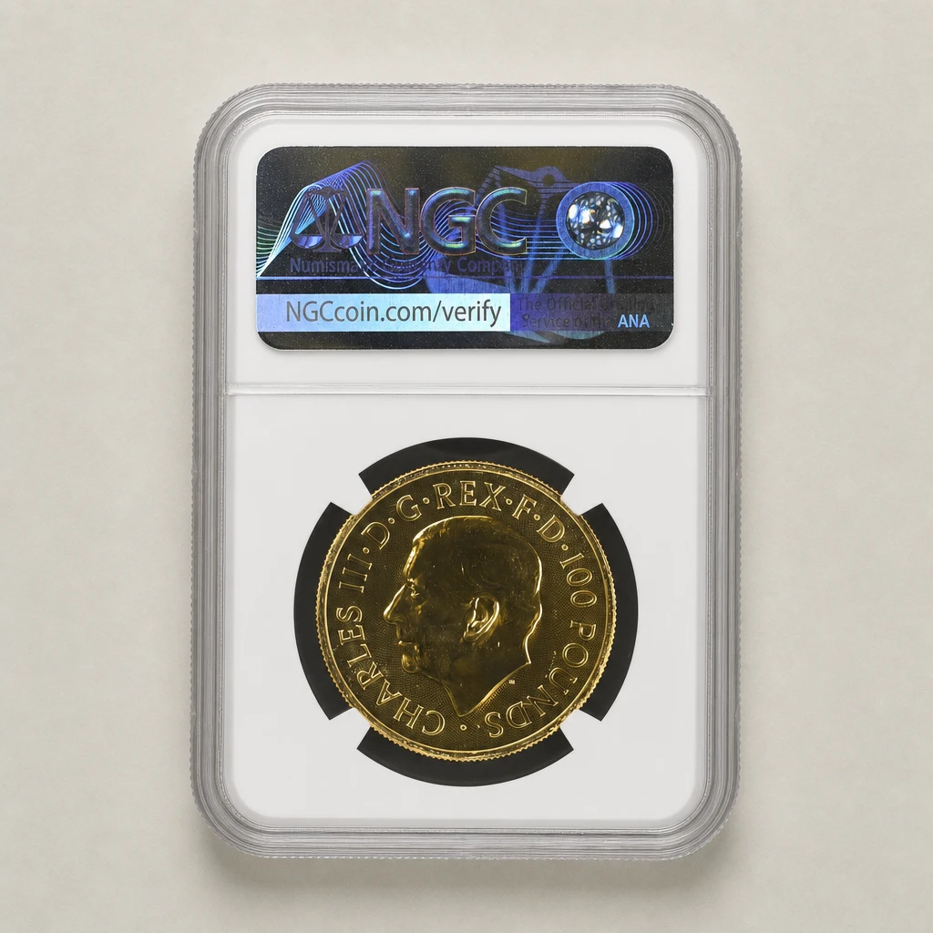 2026 1oz Gold The Tudor Beasts Queen's Lion NGC MS69