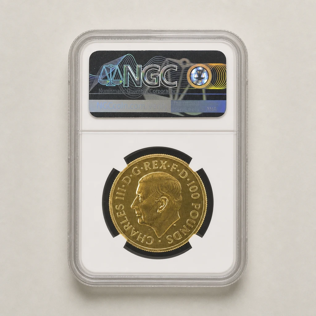 2025 1oz Gold St George and the Dragon NGC MS69