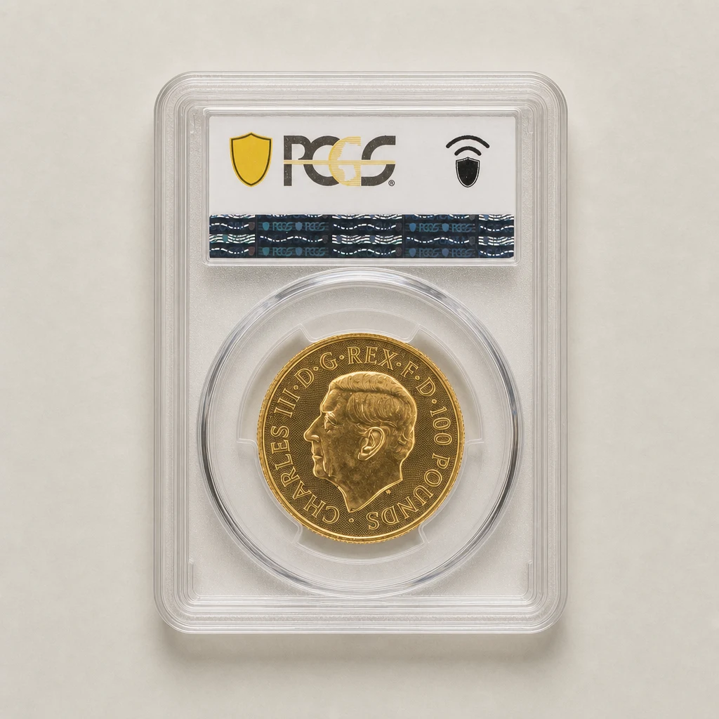2023 1oz Gold The Tudor Beasts Bull of Clarence PCGS MS68