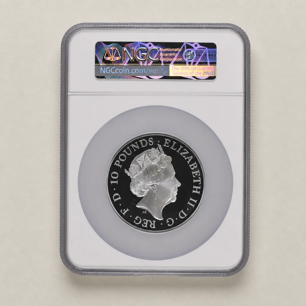 2022 5oz Silver Proof The Tudor Beasts Seymour Panther NGC PF69 (UCAM)