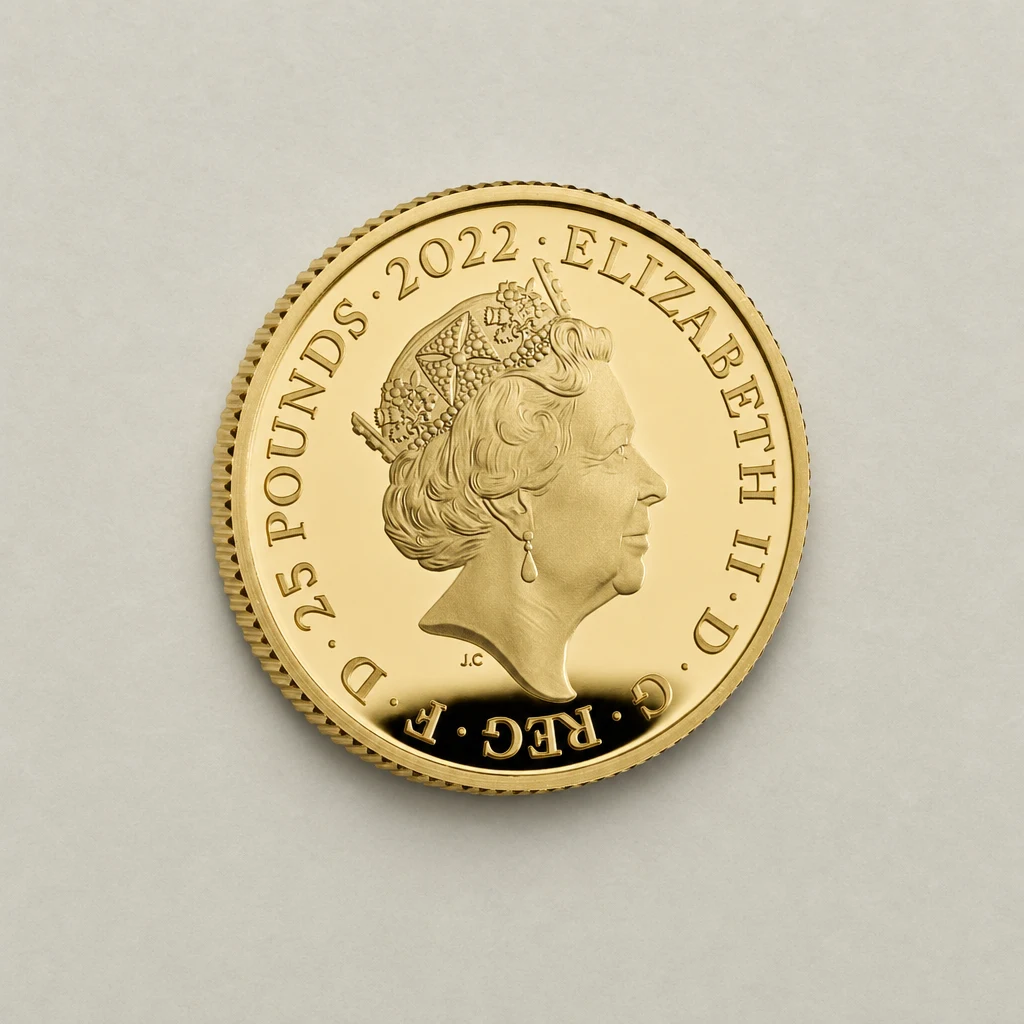 2022 1/4oz Gold Proof Queen's Reign Charity & Patronage