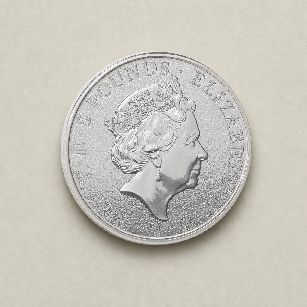 2016 2oz Silver The Queen's Beasts Lion of England