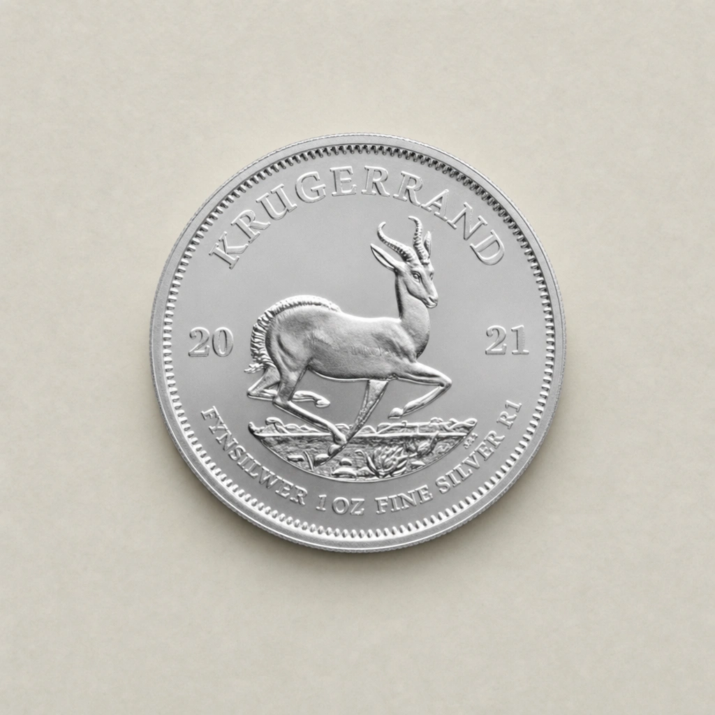 1oz Silver South African Krugerrand (Random Year)