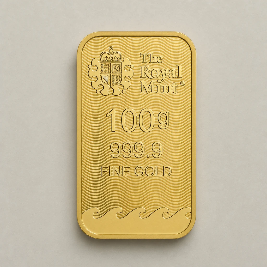 100g Gold Bar (Best Value)