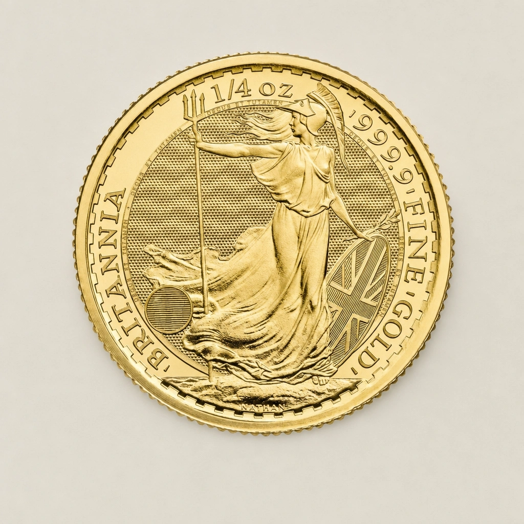 1/4oz Gold Britannia (Random Year)