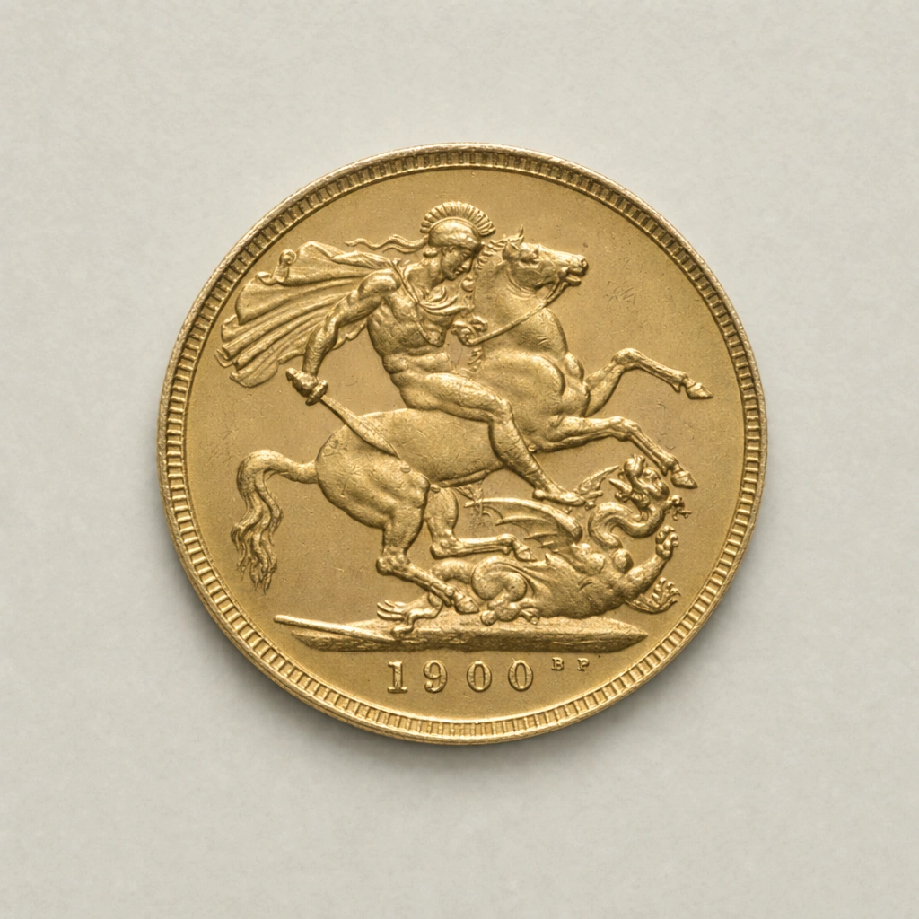1900 Gold Sovereign