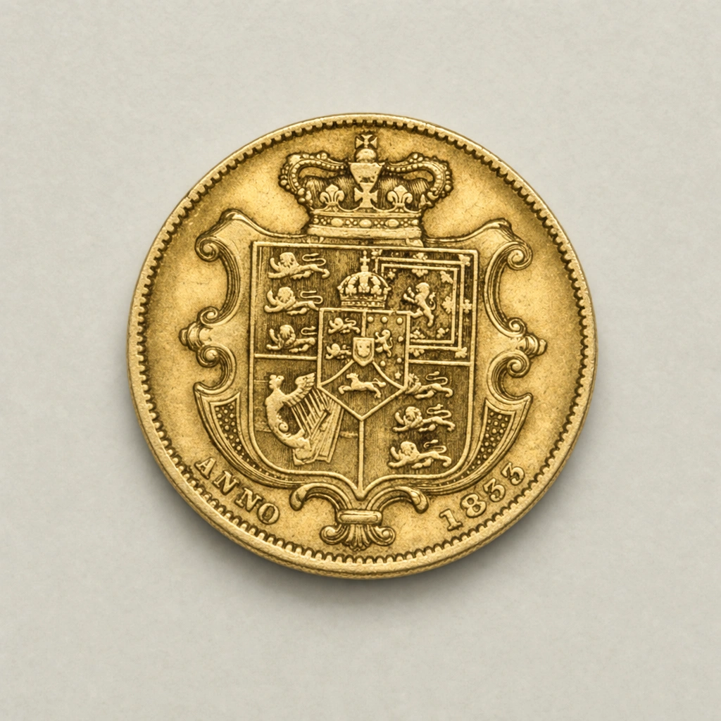 1833 Gold Sovereign