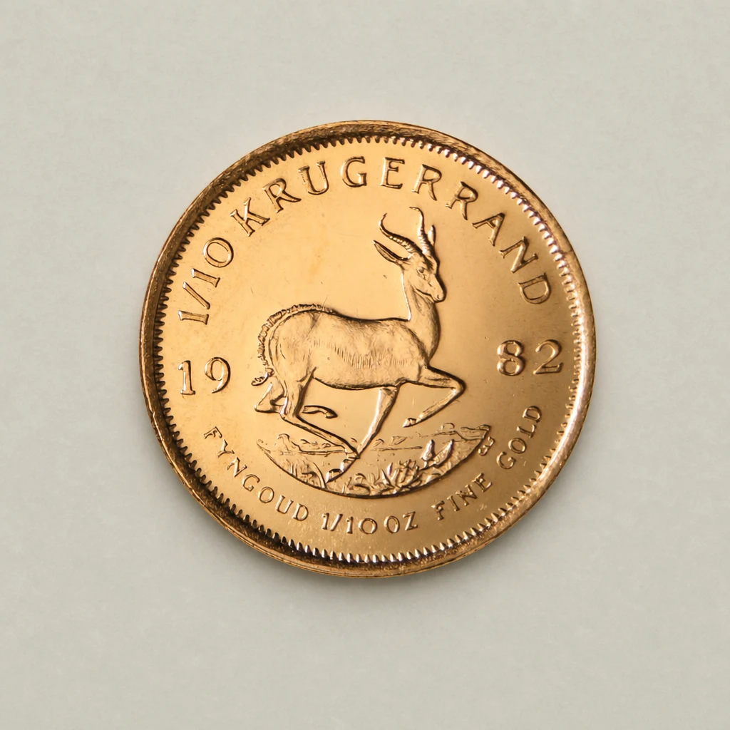 1/10oz Gold South African Krugerrand (Random Year)