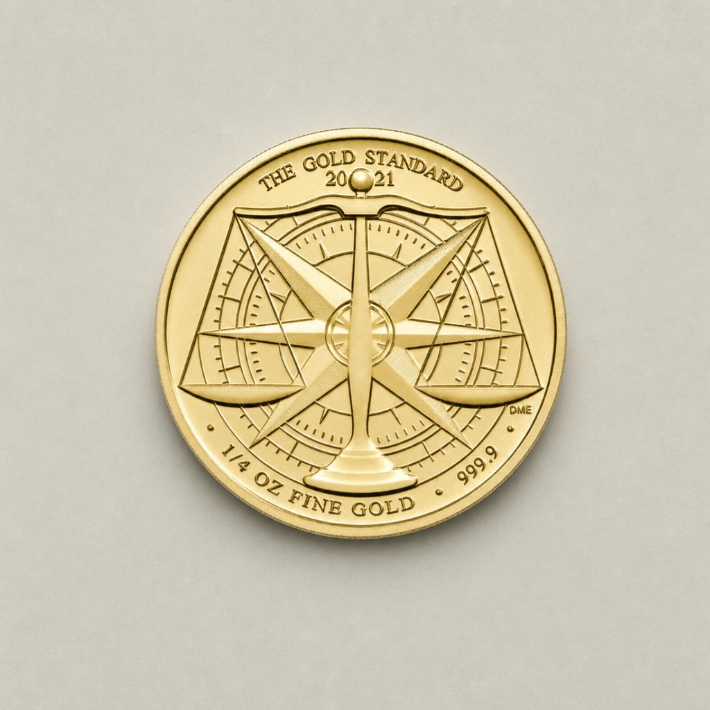 1/4oz Gold The Gold Standard (Random Year)