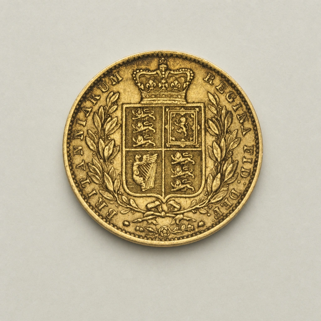 1855 Gold Sovereign
