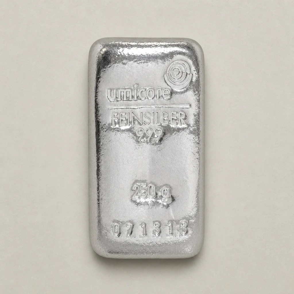 250g Silver Bar (Best Value)