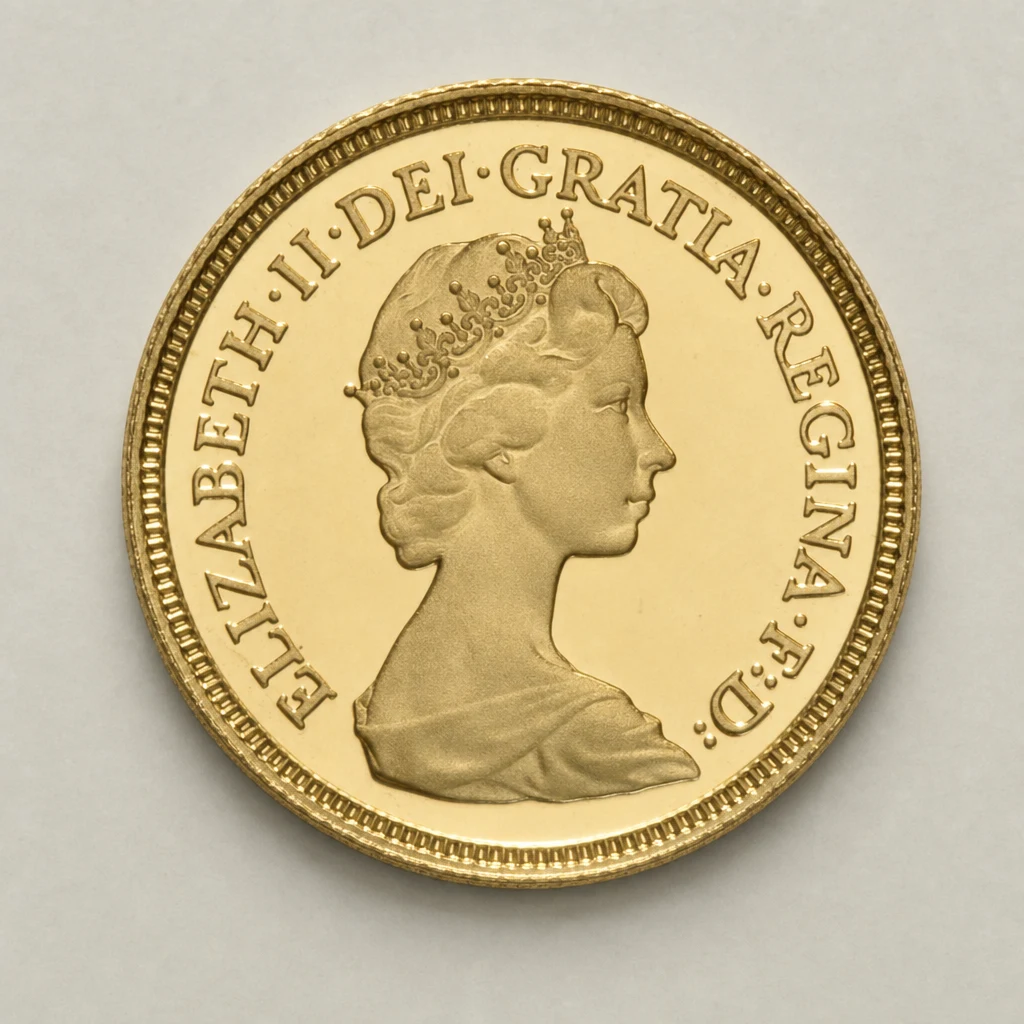 1980 Gold Proof Half Sovereign