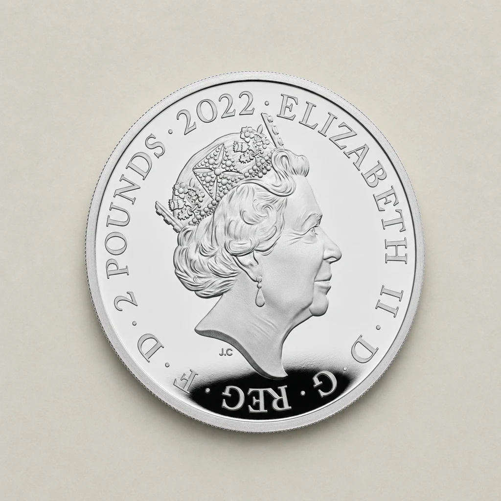 2022 1oz Silver Proof British Monarchs James I