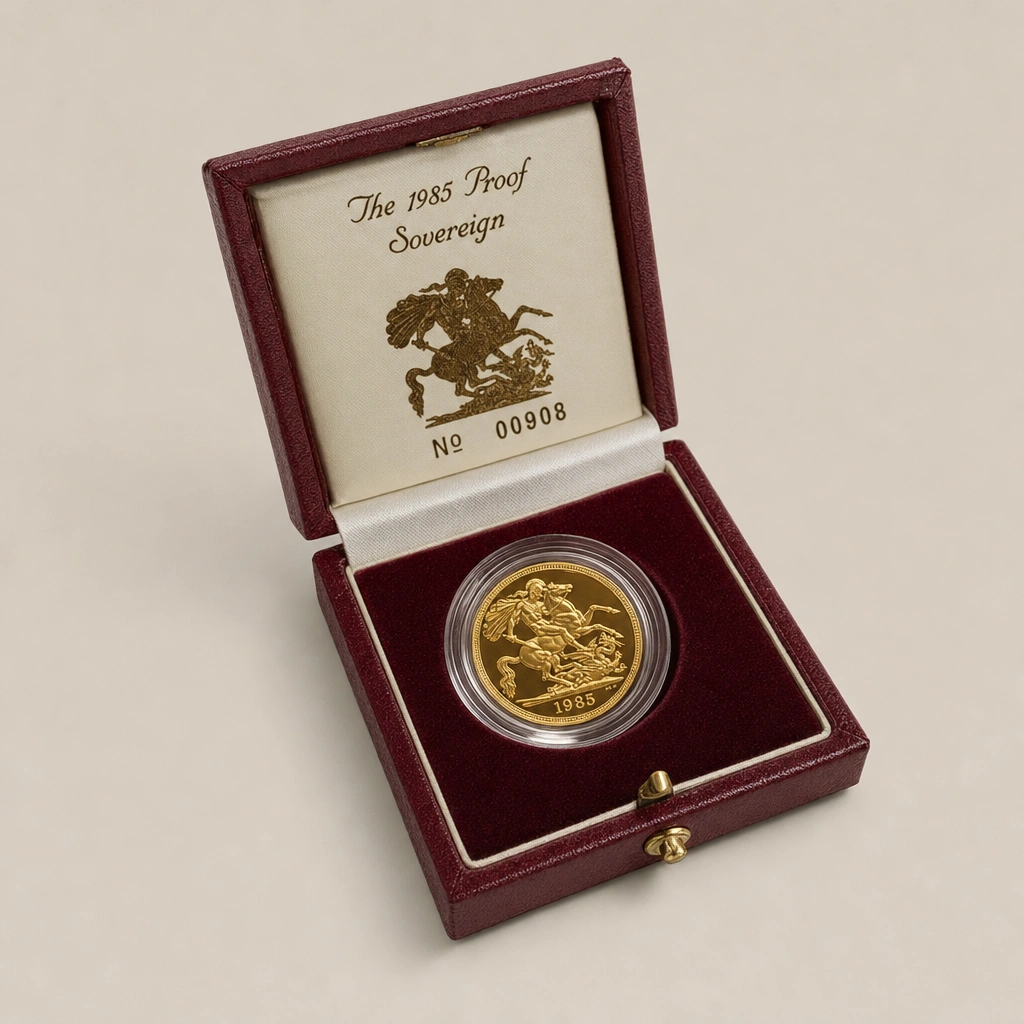 1985 Gold Proof Sovereign