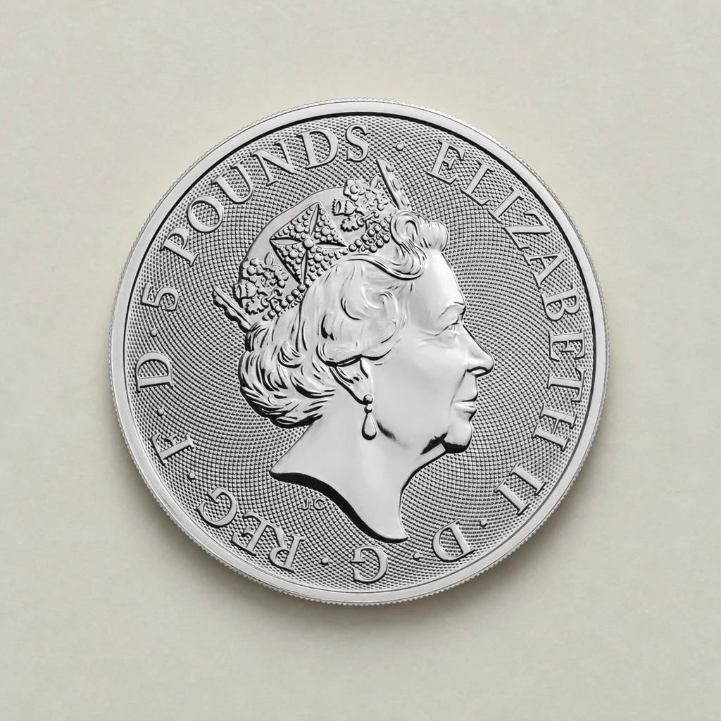 2020 2oz Silver The Queen's Beasts White Horse of Hanover