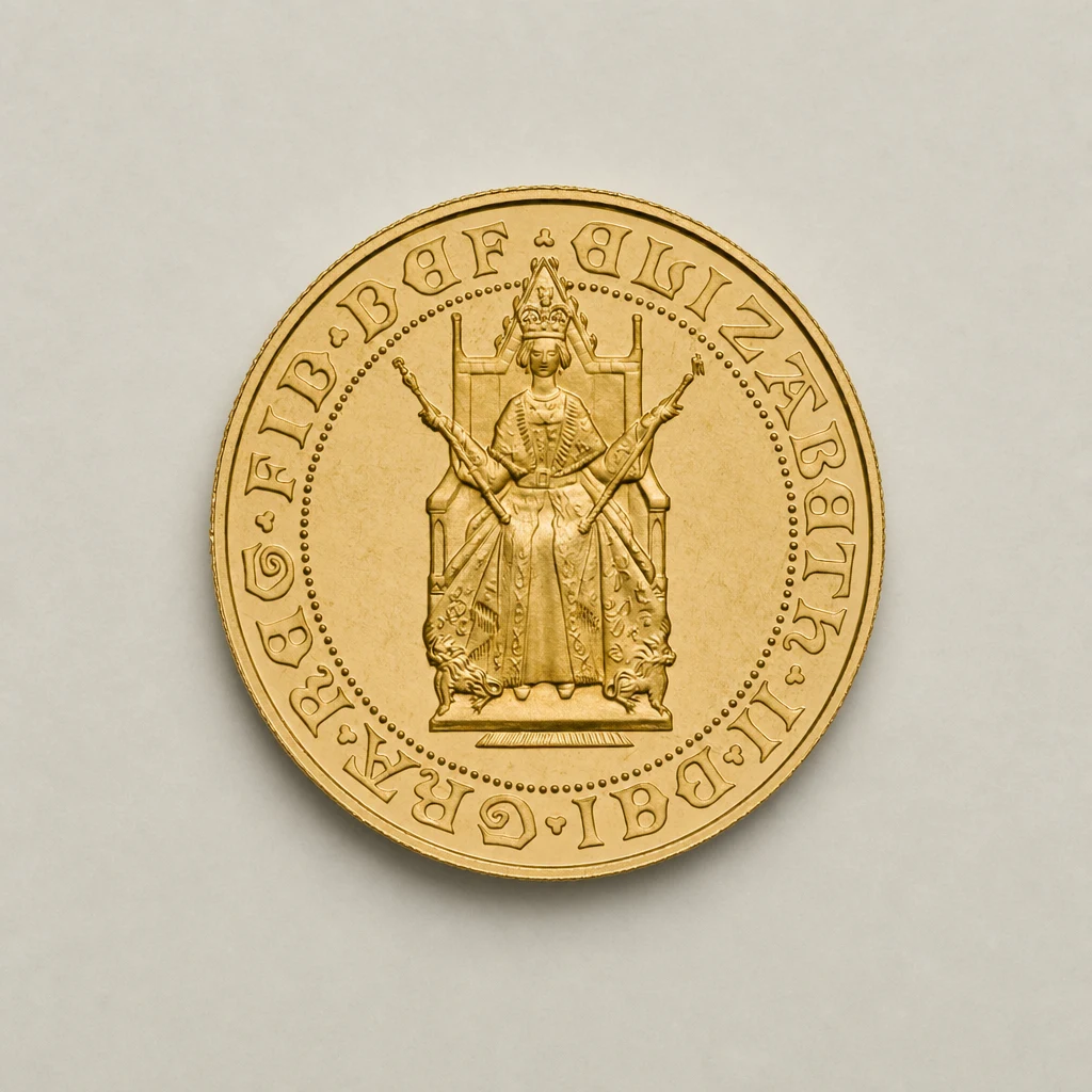 1989 Gold Proof Double Sovereign 500th Anniversary