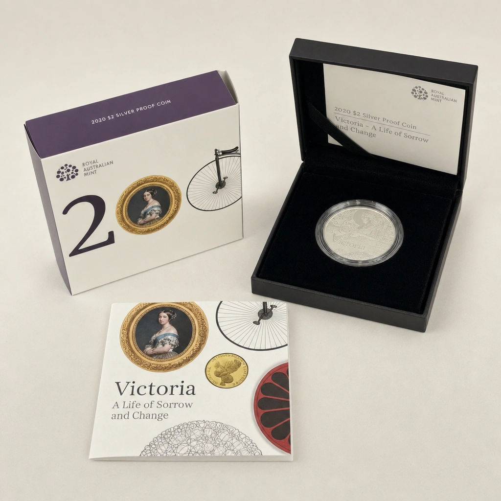 2019 1oz Silver Piedfort 200th Anniversary of Birth of Queen Victoria