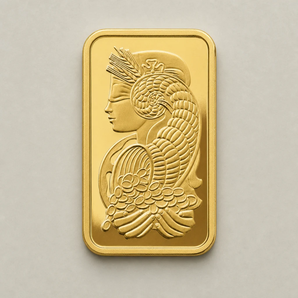 100g Gold Bar PAMP