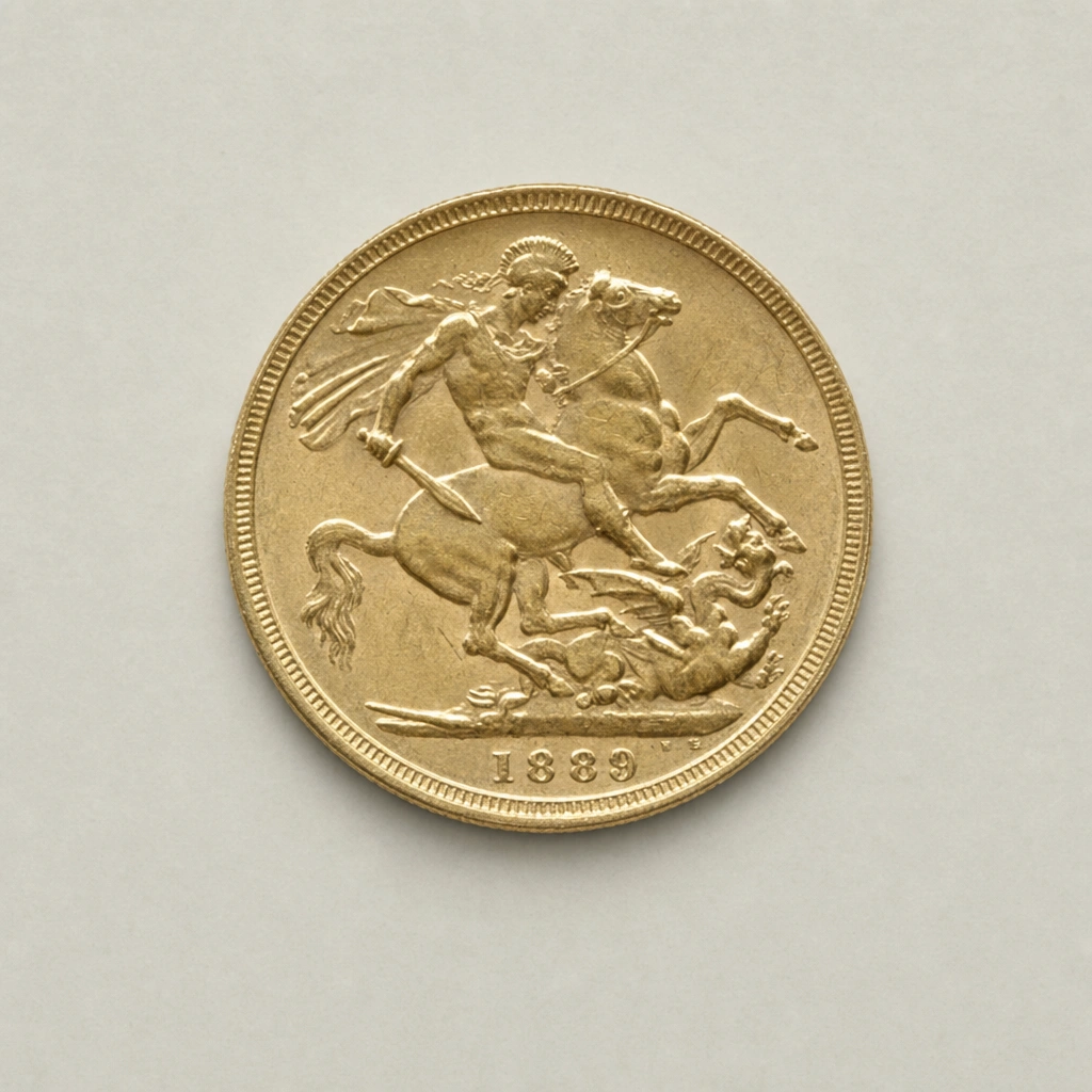 1889 Gold Sovereign