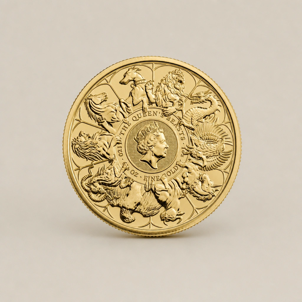 2021 1oz Gold The Queen's Beasts Completer