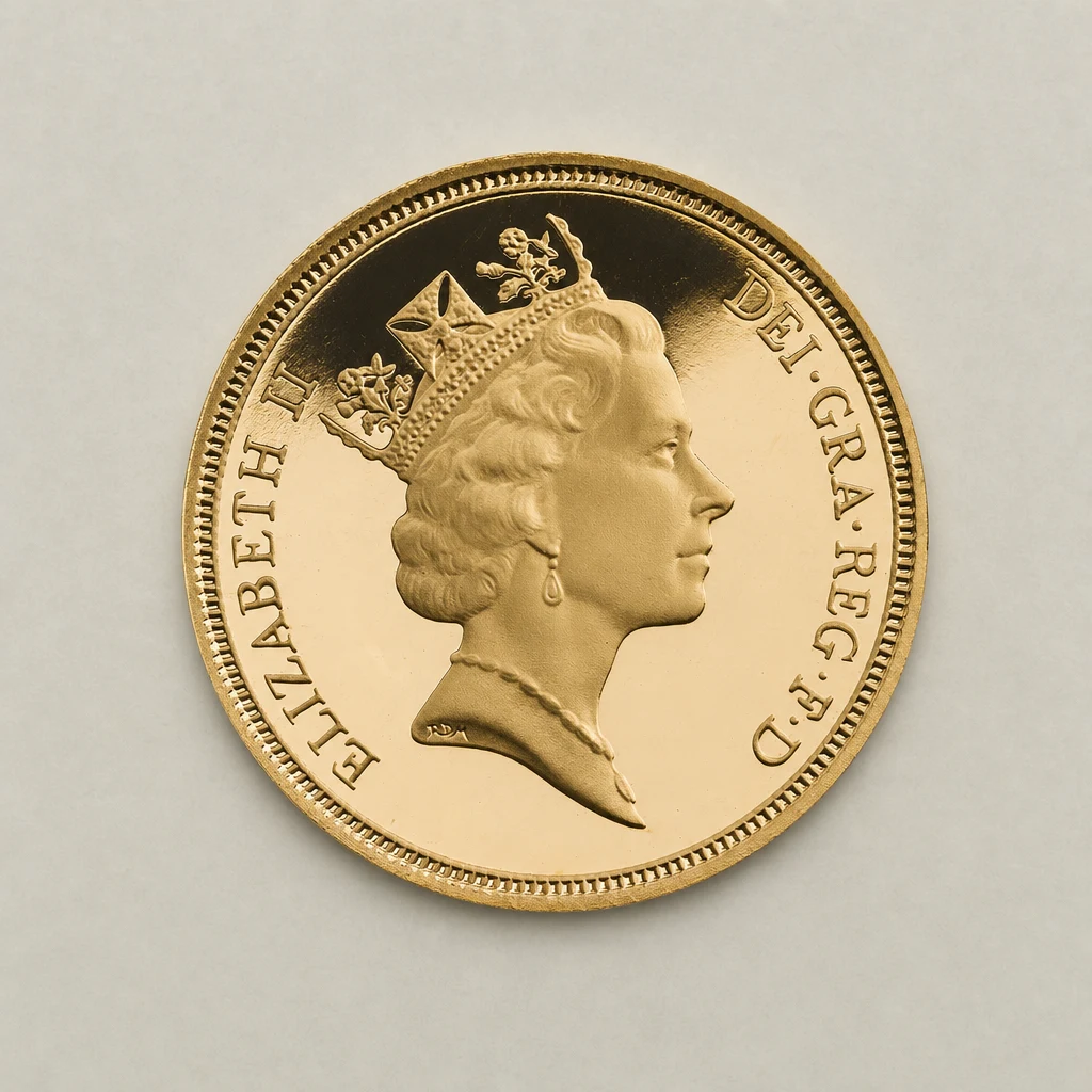 1992 Gold Proof Sovereign
