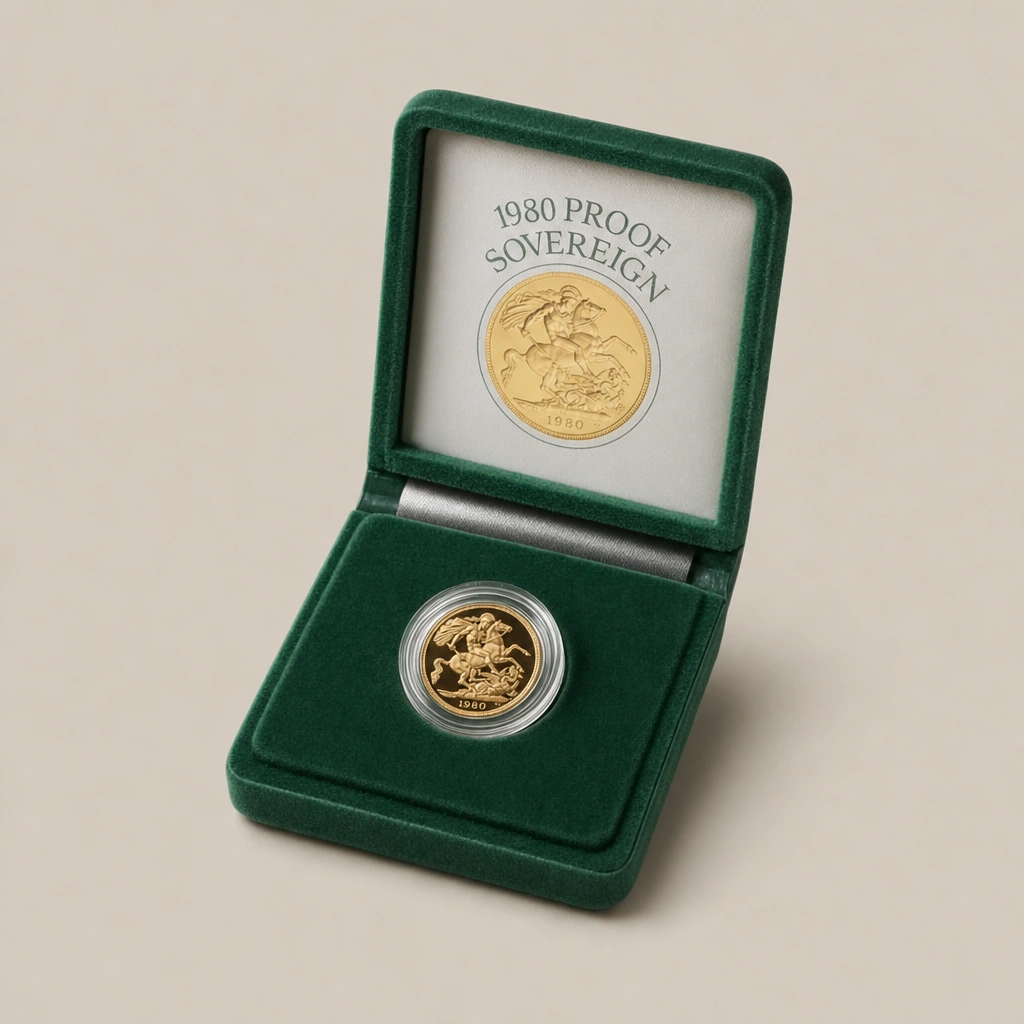 1980 Gold Proof Sovereign
